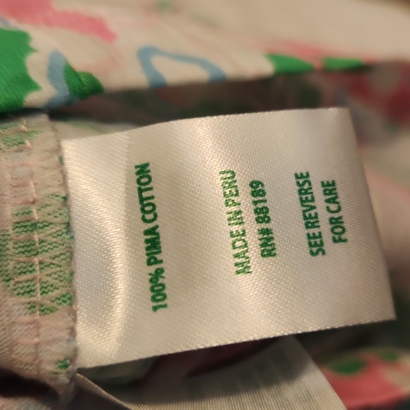 Lilly Pulitzer Pink and Green Floral Dress - Picture 5 of 5